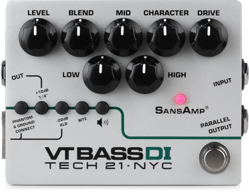 Tech21 sansamp bass di - vt,