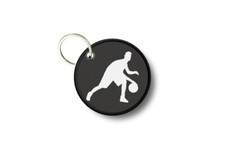 Porte cles clé clefs rond