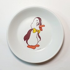 Assiette Ancien Nestor Le Pingouin Enfant TEFAL MELAMINE VINTAGE Coquetier Bol