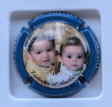 capsule champagne RIGOT CAILLEZ   n 16 ctr bleu foncé    (côte 6)