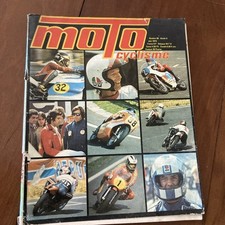 Revue moto Cyclisme N° 60 1974 Honda CB250G Yamaha 700 Ducati 50 TT TS GP Dijon