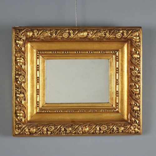 Miroir ancien bois doré cadre - miroir,