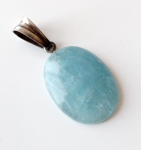 Pendentif aigue marine - pendentif, en