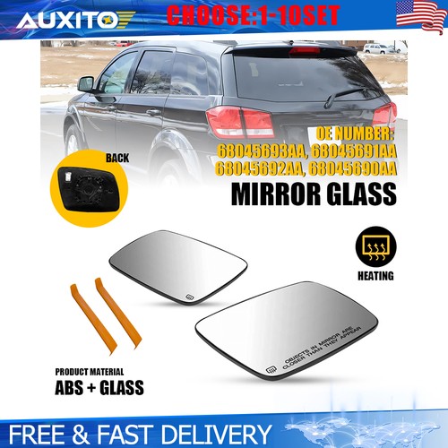 Heated mirror glass driver - glass,