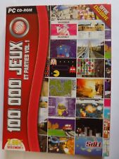 Jeu PC 100 000 Jeux et parties vol.1 Arcade Aventure Simulation