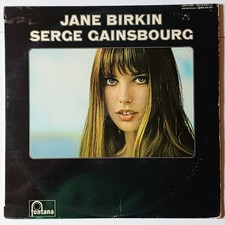 Serge Gainsbourg & Jane Birkin, Vinyl LP 33t, 885 545 MY Original France 1969
