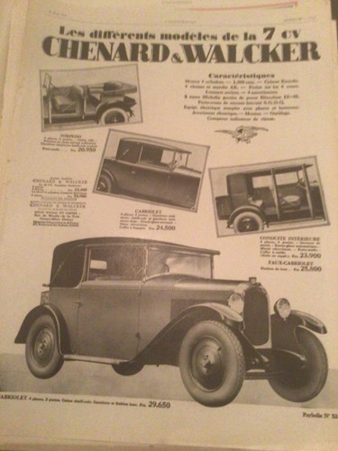 Publicite ancienne automobile - publicite,