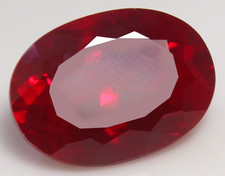 Pierre précieuse ovale