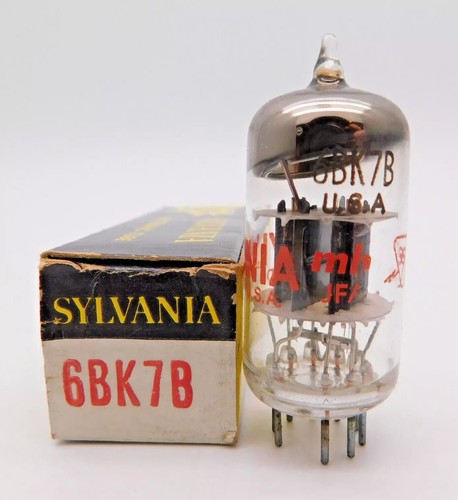 Tube 6bk7b sylvania nos - 6bk7b,