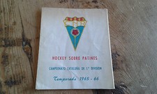 Usagé - C N R - CALENDRIER HOCKEY SUR PATINS - Saison 1965 - 66 - Usagé
