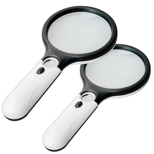 Handheld magnifier 45x 3 - magnifier, 3x