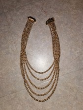 Magnifique Collier Chaine Yves Saint Laurent Très rare 