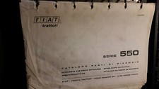 Fiat Someca tracteur 550 : catalogue de pièces 1970