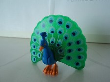 PLAYMOBIL vintage city zoo monde féérique princesses châteaux zoos paon la roue