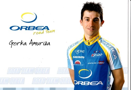 Cyclisme carte cycliste gorka - carte,