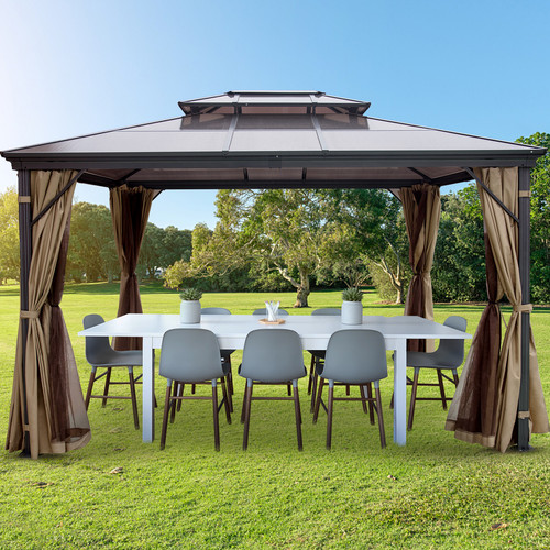 Vevor tonnelle patio pvc - vevor, en