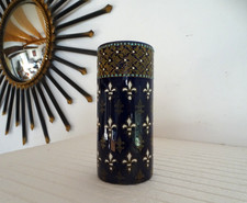 Vase rouleau faience - , gien