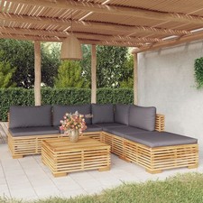 Salon de Jardin 7 pcs avec