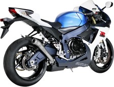 Terminal mégaphone de style GP AKRAPOVIC Suzuki GSX R