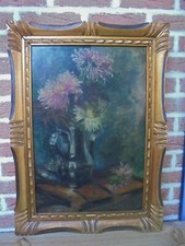 Ancienne huile sur toile