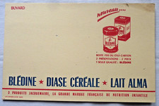 BUVARD - BLÉDINE *  DIASE CÉRÉALE * LAIT ALMA JACQUEMAIRE ILLUSTRATEUR