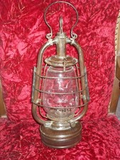 lanterne ancienne la parisienne avec verre motif coq