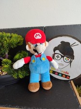 Peluche Super Mario Nintendo casquette rouge salopette bleue Doudou Jeu Video