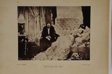 Tirage original photographie tableau Henri Gervex retour de bal