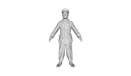Figurine militaire bud abbott - figurine,