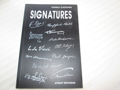 Signatures isographie des - ,