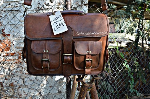 Sac besace vintage - en, cuir