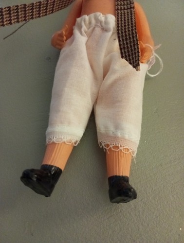 Poupée ancienne petit colin - petit,