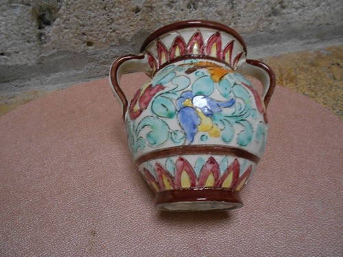 Vase floral vintage - vase, céramique