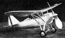 Dewoitine D-535 FF Rubber 25"