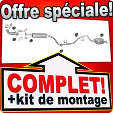 Ligne pot d'échappement pour