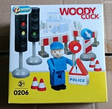Set 0206 Woody Click Contrôle de Police Janod A-14 no Construx Pompiers #1
