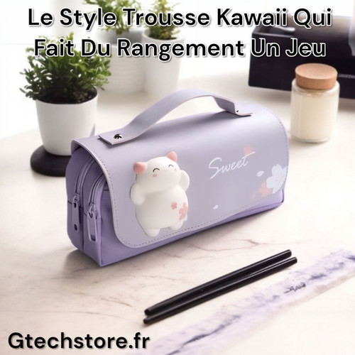 Trousse àcrayons kawaii - trousse,