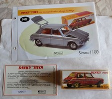 Atlas Dinky Toys Simca 1100