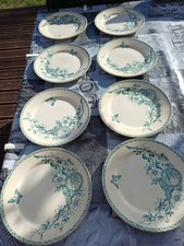 10 ASSIETTES FAIENCE