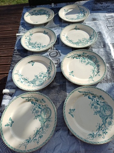 Assiettes faience - 10,