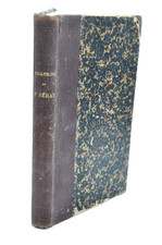 Livre relié Chansons Frédéric BERAT non daté 1850 EO illustré paroles partitions