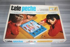 Très Rare Jeu de Société Télé Pêche de Mako 1970 Vintage Made in France Complet