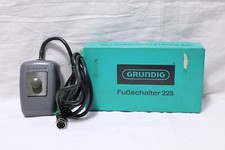 Vintage Grundig FuBschalter 225 Foot Switch Pedal original box