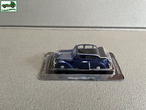 Voiture miniature moskovitch - voiture,