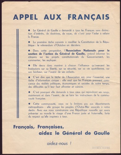 Tract politique appel aux - tract,
