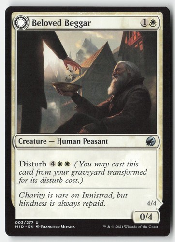 Mtg beloved beggar - mtg,