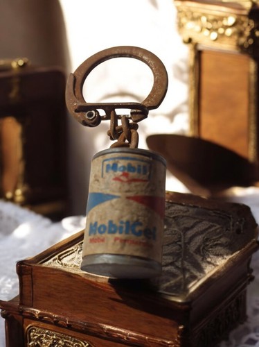 Porte clés ancien mobil - ancien, gel