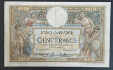 Rare billet 100 Francs Luc Olivier Merson avec LOM du 23/03/1909 Ref : F.22/02