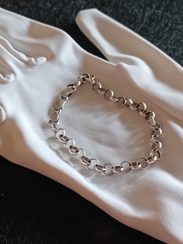 Bracelet argent massif - en, 925