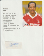 Luc Sonor  avec signature authentique